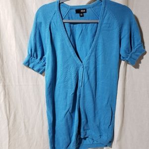 A.N.A. Womens Blue top size m